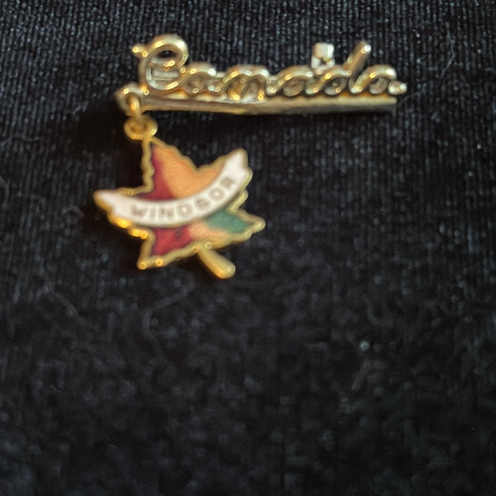 Vintage Canada brooch